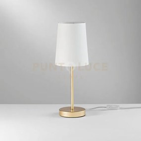 Lampada da tavolo sally oro 1xe14 15x15x41,8cm i-sally-l-oro