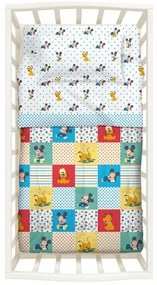 Trapunta Mickey patch Disney baby, in cotone CALEFFI
