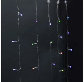 Nedis WIFILXC01C180 - Tenda natalizia LED RGB 180xLED/7 funzioni 6m IP65 Wi-Fi Tuya