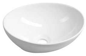 Lavabo in ceramica bianca , 42 x 34 cm - Sapho