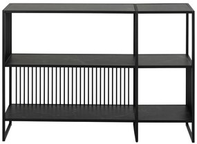 Libreria nera in pietra 120x83 cm Strington - Actona