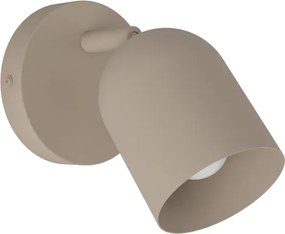 Eglo 44161 - Faretto da parete TILSTON 1xE14/40W/230V beige