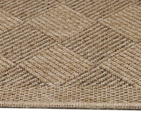 Tappeto da interno/esterno colore naturale scuro 80x150 cm Dhaka – Ayyildiz Carpets