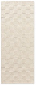 Passatoia color crema in lana tessuta a mano 80x200 cm Scala – Villeroy&amp;Boch