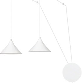 Piantana a Sospensione ABRAMO 2 WHITE o Black