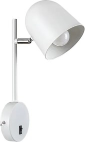 Rabalux 5243 - Applique EGON 1xE14/40W/230V bianca