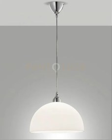 Nice sospensione bianca d.36 cm cm 1 luce attacco e27 in metallo e ...