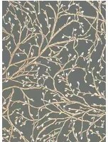 Tapete Twiggy v. Osborne & Little - Black / Gold / Silver