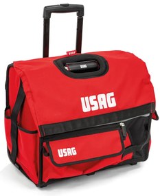 Borsa porta attrezzi con ruote  USAG Borsa trolley vuota  in acciaio L48 X H43 X P31 cm