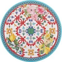 Piatto fondo in melammina 27,5 cm Guzzini Flower Lemon