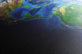 Stampa su tela – Pianeta Terra blu