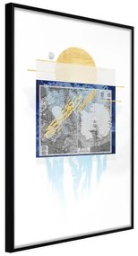 Poster  The Coldest Continent  Cornice Quadri Cornice nera, Larghezza x Altezza Home decor 20x30