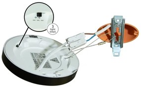 Globo 12379-6B - Plafoniera LED LASSE LED/6W/230V