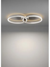 Eglo 900954 -Plafoniera LED RGBW dimmerabile AMANDOLO 19,5W/230V bianco + +TC