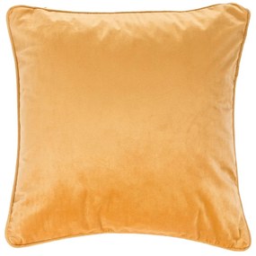 Cuscino arancione e beige Vellutato, 45 x 45 cm - Tiseco Home Studio