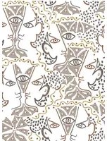 Lelievre Carta da parati Union - Taupe