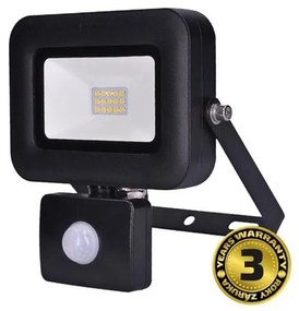 Solight WM-10WS-L - Riflettore LED con sensore LED/10W/230V IP44