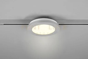 Duoline camillus plafoniera led 9w 900lm, 3000k bordo alluminio d.1...
