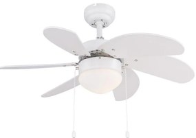 Globo 03811 - Ventilatore da soffitto RIVALDO 1xE14/60W/230V