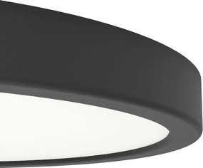 Eglo 901299-LED Plafoniera FUEVA LED/14,2W/230V 2700/4000/6500K Ø27,8cm nero