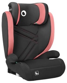 Lionelo - Seggiolino auto HUGO i-Dimensioni 100-150 cm nero/rosa
