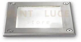 Park square segnapasso spot da incasso 1 luce attacco gu10 acciaio ...