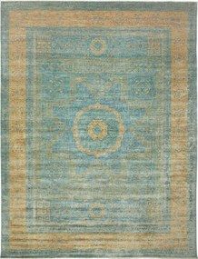 Mamluk Tappeto 270 x 350 Blu (Pakistan) Annodato A Mano