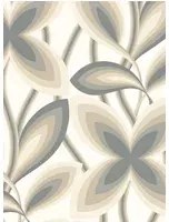 Little Greene Carta da parati Starflower - Platinum