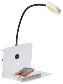 Lampada da parete con porta USB Malvo - SULION