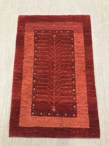 Gashguli Tappeto 120x80 Rosso (Iran) Annodato A Mano