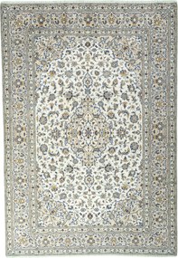 Kashan Tappeto 250 x 350 Beige (Iran) Annodato A Mano