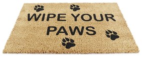 Zerbino in cocco 40x60 cm Wipe Your Paws - Artsy Doormats