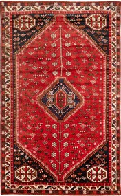Shiraz Tappeto persiano 240x150 Rosso (Iran) Annodato A Mano