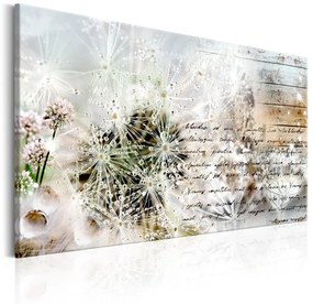 Quadro Starry Dandelions  Colore Blu, Dimensioni e Misure 120x80