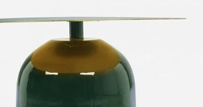 Tavolino Nalima Verdone D50 Rotondo in Metallo...