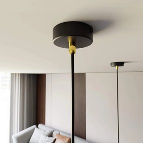 Lampadario ELIT 1 GOLD o BLACK - Base GX53