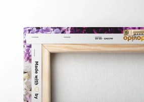 Stampa su tela – Lilla in tonalità rosa