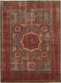 Mamluk Tappeto 240x170 Marrone (Pakistan) Annodato A Mano