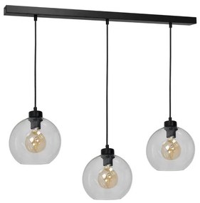 Lampadario su filo SOFIA 3xE27/60W/230V trasparente