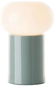 Brilliant - Lampada da tavolo KNUT 1xE27/25W/230V verde/bianco