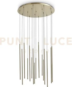 Look drop led smd osram sospensione 31w on-off 3100 lm 3000 k otton...
