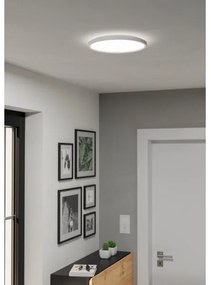 Eglo 901446 -Plafoniera LED da esterno ROVITO 13,9W/230V diametro 30 cm IP44 bianco