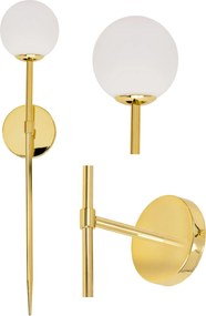 LAMPADA DA MURO ORO MODERNO 52cm APP578-1W