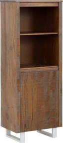 Libreria in legno di pino di colore naturale 55x140 cm Lagos - Støraa