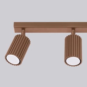 Brilagi - Faretto CRESTO 3xGU10/10W/230V marrone