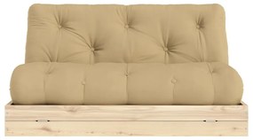 Divano marrone chiaro allungabile 145 cm Flip – Karup Design