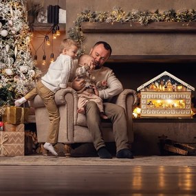 Brilagi - Calendario dell'Avvento a LED LED/2xAA pino