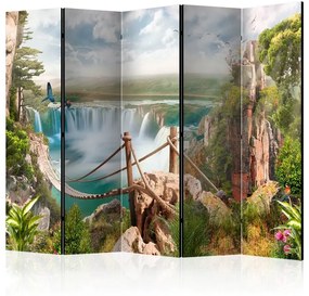 Paravento  Hidden Paradise II [Room Dividers]  Colore ---, Dimensioni e Misure 225x172