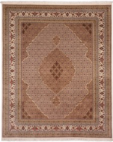 Tabriz Tappeto 310 x 250 Beige (Indian) Annodato A Mano