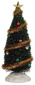 Albero Sparkling Green Christmas tree large Lemax decorazione Natale